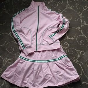 Juicy Couture tennis jacket and skirt